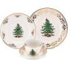 Christmas Tree Gold 4-Piece Place Setting