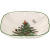 Christmas Tree Sculpted Square Dish