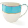 imageSpode Kit Kemp Calypso 12oz Pitcher  Vibrant Yellow  Porcelain  Dishwasher and Microwave Safe  Creamer Jug for Tea and Coffee  Fabulous Gift  Home ampamp Gathering UseTurquoise