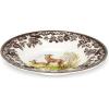imageSpode Woodland 9quot Soup Bowl  Large Soup Bowl with Deer Motif  Shallow Bowl for Salad Pasta  Made from Fine Earthenware  Microwave and Dishwasher Safe