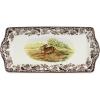 imageSpode Woodland Collection Sandwich Tray  13 Inch Serving Platter for Crudit Appetizers Desserts and Sandwiches  Made of Fine Porcelain  Dishwasher Safe