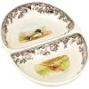 imageSpode Woodland Divided Serving Dish with Pheasant and Mallard Motifs  115quot Divided Serving Tray for Appetizers Dinner Parties and Events  Made from Fine Porcelain