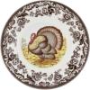 imageSpode Woodland Luncheon Plate 9quot Turkey Design Thanksgiving Tableware  Fine Earthenware Dishwasher ampamp Microwave Safe Classic Floral Pattern Holiday Gift for Family ampamp FriendsTurkey