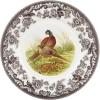 imageSpode Woodland Luncheon Plate 9quot Turkey Design Thanksgiving Tableware  Fine Earthenware Dishwasher ampamp Microwave Safe Classic Floral Pattern Holiday Gift for Family ampamp FriendsPheasant