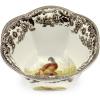 imageSpode Woodland Nut Bowl  6quot Mini Porcelain Bowl Thanksgiving Tableware Microwave ampamp Dishwasher Safe British Game Animal Design with Stylized Floral Border Regimental Oak Shape Pheasant
