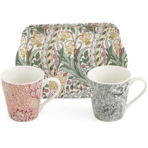 imagePimpernel Floral Porcelain Mug ampamp Tray Set  Porcelain ampamp Melamine Decorative Drinkware for Entertaining or Serving Hot Beverages  Elegant Gift for New Couples ampamp Housewarming