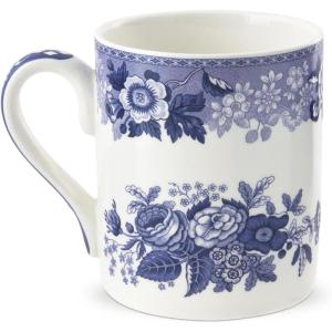 imageSpode Blue Room 16oz Porcelain Mug Aesops Fable  Intricate Historic Illustration Dishwasher ampamp Microwave Safe Drinkware with Scenic Pattern for Coffee Latte Tea Hot CocoaBlue Rose