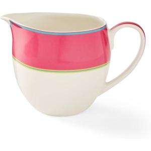 imageSpode Kit Kemp Calypso 12oz Pitcher  Vibrant Yellow  Porcelain  Dishwasher and Microwave Safe  Creamer Jug for Tea and Coffee  Fabulous Gift  Home ampamp Gathering UsePink