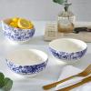 imageSpode Brocato Set of 4 16cm Rimless BowlsBlue ampamp WhiteBlue  White