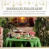 imageSpode Kit Kemp 6quot Doodles Tidbit Tray  Fine China Whimsical Holiday Tableware for Appetizers Snacks or Desserts  Dishwasher Safe Serving Tray for Festive Home Entertaining and Gatherings
