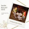 imageSpode Kit Kemp 6quot Doodles Tidbit Tray  Fine China Whimsical Holiday Tableware for Appetizers Snacks or Desserts  Dishwasher Safe Serving Tray for Festive Home Entertaining and Gatherings