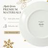 imageSpode Kit Kemp 6quot Doodles Tidbit Tray  Fine China Whimsical Holiday Tableware for Appetizers Snacks or Desserts  Dishwasher Safe Serving Tray for Festive Home Entertaining and Gatherings