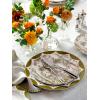 imageSpode Kit Kemp 875quot Geo Salad Plate  Geometric Abstract Design  Porcelain  Dishwasher and Microwave Safe  Ideal for Appetizers Dessert Snacks  Versatile Serving  Home ampamp Gathering Use