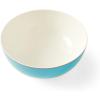 imageSpode Kit Kemp Calypso 105quot Bowl  Vibrant Yellow  Porcelain  Dishwasher and Microwave Safe  Ideal for Pasta Cereal Soup and Fruit  Home ampamp Gathering UseTurquoise