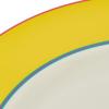 imageSpode Kit Kemp Calypso 13quot Serving Platter  Vibrant Turquoise  Porcelain  Dishwasher and Microwave Safe  Ideal for Salad Snacks and Appetizers  Elegant Presentation  Home ampamp Gathering UseYellow