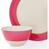 imageSpode Kit Kemp Calypso Tableware Set  4 Piece  Vibrant Pink  Porcelain  Dishwasher and Microwave Safe  Dinner Salad Bowl Mug  Home ampamp Gathering UsePink