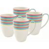 imageSpode Kit Kemp Mug  17oz Calypso Stripe Coffee ampamp Tea Mug  Made from Porcelain  Dishwasher and Microwave Safe  Vibrant Dinnerware Ideal for Summer