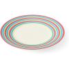imageSpode Kit Kemp Salad Plate  93 Calypso Stripe Platter  Made from Porcelain  Dishwasher and Microwave Safe  Vibrant Dinnerware Ideal for Summer