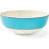 imageSpode Kit Kemp Calypso 105quot Bowl  Vibrant Yellow  Porcelain  Dishwasher and Microwave Safe  Ideal for Pasta Cereal Soup and Fruit  Home ampamp Gathering UseTurquoise