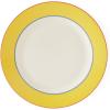 imageSpode Kit Kemp Calypso 13quot Serving Platter  Vibrant Turquoise  Porcelain  Dishwasher and Microwave Safe  Ideal for Salad Snacks and Appetizers  Elegant Presentation  Home ampamp Gathering UseYellow