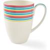imageSpode Kit Kemp Mug  17oz Calypso Stripe Coffee ampamp Tea Mug  Made from Porcelain  Dishwasher and Microwave Safe  Vibrant Dinnerware Ideal for Summer
