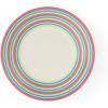 imageSpode Kit Kemp Salad Plate  93 Calypso Stripe Platter  Made from Porcelain  Dishwasher and Microwave Safe  Vibrant Dinnerware Ideal for Summer