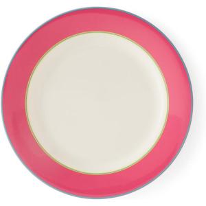 imageSpode Kit Kemp 11quot Calypso Dinner Plate  Vibrant Pink  Stylish Table Setting  Porcelain  Dishwasher and Microwave Safe  Ideal for Pasta Meat Vegetables  Home ampamp Gathering UsePink