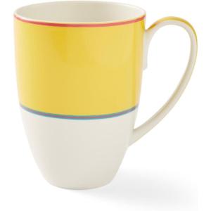 imageSpode Kit Kemp 17oz Calypso Mug  Vibrant Turquoise  Porcelain  Dishwasher and Microwave Safe  For Coffee and Tea  Fabulous Gift  Home or Office UseYellow