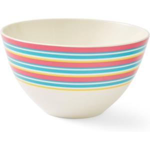 imageSpode Kit Kemp Bowl  6 Calypso Stripe Bowl  Made from Porcelain  Dishwasher and Microwave Safe  Vibrant Dinnerware Ideal for Summer