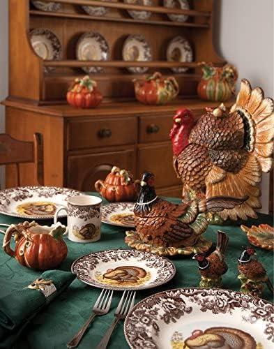 imageSpode Woodland Dinner Plate Black Labrador  105 Inch  Hunting Cabin Lodge and Cottage Dcor  Made in England from Fine Earthenware  Microwave and Dishwasher SafeTurkey