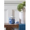 imageSpode Blue Italian Porcelain Kitchen Storage Jar  75 Inch Airtight Food Container with Decorative Countryside Scene  Dry Goods Canister for Pantry or Counter Kitchen Organization Tools