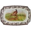 imageSpode Woodland 175quot Rectangular Platter with Pheasant  Large Serving Platter  Ideal for Hunting Cabin Dcor  Made from Fine Porcelain  Microwave and Dishwasher Safe