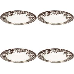 imageSpode Delamere Soup Plate Set of 4 9  Large Serving Bowls for Soup Salad Pasta and More  Made from Fine Earthenware  Microwave and Dishwasher Safe