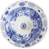 imageSpode Blue Italian Brocato Porcelain Ginger Jar  5Inch Decorative Lidded Accent with Imari Border in Classic Blue ampamp White for Traditional ampamp Modern Home Styling  Small Cute Flower Vase