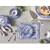 imageSpode Blue Italian Cake Server  10 Inch Porcelain Dessert Knife for Slicing Cakes Pies PastriesCake Server