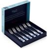 imageSpode Blue Italian Cake Server  10 Inch Porcelain Dessert Knife for Slicing Cakes Pies PastriesPastry Forks