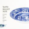 imageSpode Blue Italian Cereal Bowl Set of 465quot Ceramic Bowls with Scenic Oriental Pattern Microwave ampamp Dishwasher Safe AsianInspired Tableware for Breakfast Rice Snacks  Great Housewarming Gift