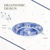 imageSpode Blue Italian Cereal Bowl Set of 465quot Ceramic Bowls with Scenic Oriental Pattern Microwave ampamp Dishwasher Safe AsianInspired Tableware for Breakfast Rice Snacks  Great Housewarming Gift