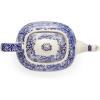 imageSpode Blue Italian Collection Teapot  Tea Infuser  Made of Earthenware  40Ounces25 Pints  Dishwasher and Microwave Safe  Made in England BlueWhite