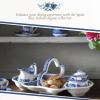 imageSpode Blue Italian Covered Sugar Bowl  9oz Earthenware Dish Vintage Inspired Featuring Scenic Countryside Artwork  Dishwasher Microwave Freezer Safe  Ideal for Afternoon Tea ampamp Brunch