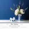 imageSpode Blue Italian Hexagonal Vase  105quot Porcelain Decorative Accent with OrientalInspired Detailing ampamp Scenic Italian Countryside Design  Tabletop Centerpiece for Home Decor