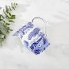imageSpode Blue Italian Pitcher  35 Pint Capacity  Home Dcor for Mantel or Centerpiece  Use as a Water Jug or Flower Vase  Made of Fine Porcelain  Dishwasher Safe