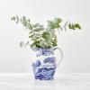 imageSpode Blue Italian Pitcher  35 Pint Capacity  Home Dcor for Mantel or Centerpiece  Use as a Water Jug or Flower Vase  Made of Fine Porcelain  Dishwasher Safe