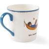 imageSpode Kit Kemp 12oz Doodle Mug  Sole Mates Unique Doodle Pattern  Fine China  Dishwasher Safe  For Coffee and Tea  Ideal Celebration Gift  Home or Office UseBlue