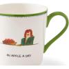 imageSpode Kit Kemp 12oz Doodle Mug  Sole Mates Unique Doodle Pattern  Fine China  Dishwasher Safe  For Coffee and Tea  Ideal Celebration Gift  Home or Office UseGreen