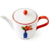 imageSpode Kit Kemp Doodle 32oz Teapot  Flower Power Tagline  Fine China  Dishwasher Safe  Elevate Your Afternoon Tea Experience  Perfect for Brewing and Serving Tea  Ideal Gift for Tea Enthusiasts