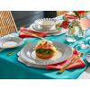 imageSpode Steccato Collection  11quot Dinner Plate Stripe Cobalt Blue  Made of Fine Earthenware  Microwave and Dishwasher Safe  Made in England  Large Serving Plate for Salad Pasta or Appetizers
