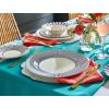 imageSpode Steccato Collection  11quot Dinner Plate Stripe Cobalt Blue  Made of Fine Earthenware  Microwave and Dishwasher Safe  Made in England  Large Serving Plate for Salad Pasta or Appetizers