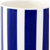 imageSpode Steccato Collection  12oz Coffee Mug with Large Handles Stripe Cobalt Blue  Made of Fine Earthenware  Dishwasher and Microwave Safe  Cup For Coffee Tea Latte and Hot Chocolate