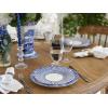 imageSpode Steccato Collection  875quot Salad Plate Stripe Cobalt Blue  Made of Fine Earthenware  Microwave and Dishwasher Safe  Made in England  Large Serving Plate for Salad Pasta or Appetizers
